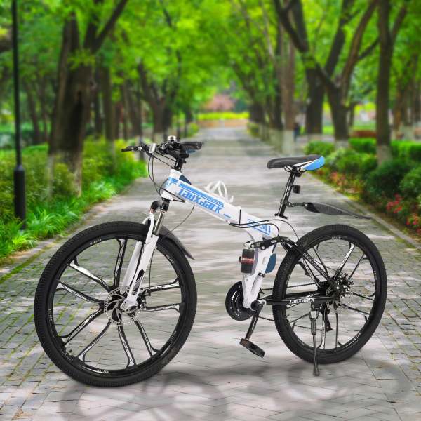CNCEST Mountainbike 26 Zoll Klapprad Erwachsene Fahrrad