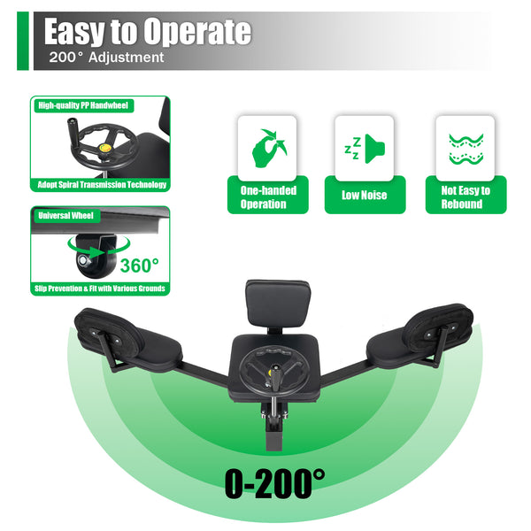 Beinstrecker Maschine, Bein Trainingsgerät Beinspreizer Spagattrainer Yoga Gymnastik Bein Stretching Machine