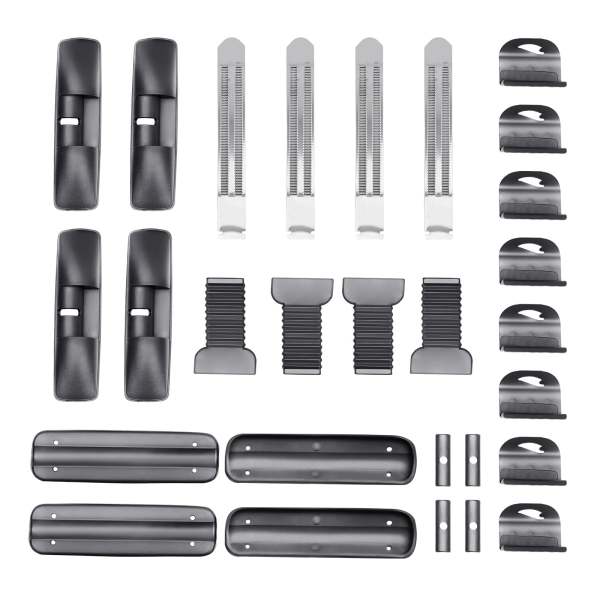 Dachträger Aluminium Dachgepäckträger Auto 2-teiliger Universal Kreuzschienen  Relingträger