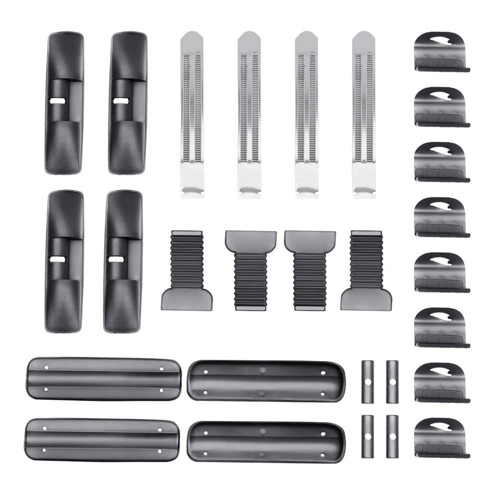 Dachträger Aluminium Dachgepäckträger Auto 2-teiliger Universal Kreuzschienen  Relingträger Dachträger Aluminium Dachgepäckträger Auto 2-teiliger Universal Kreuzschienen  Relingträger