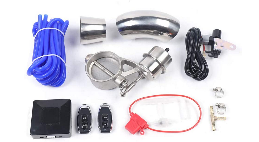 25''63mm Auspuffklappe Elektrisch Edelstahl Abgasregelventil