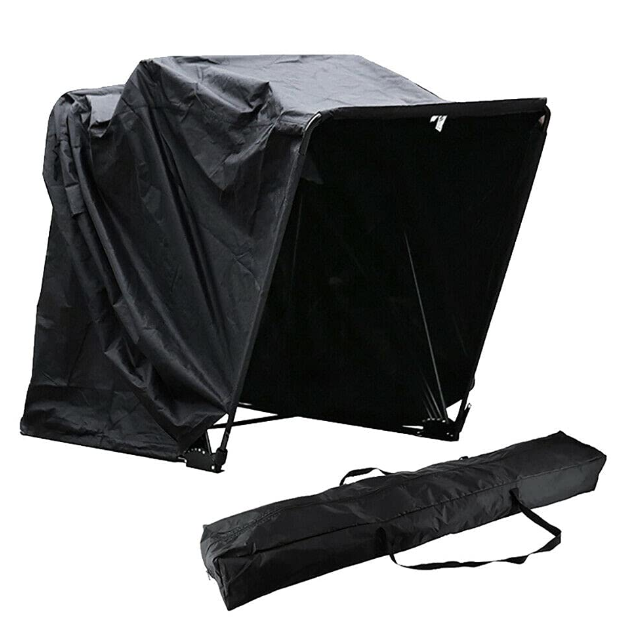 Faltbar Motorradgarage Motorradabdeckung Motorrad Abdeckplane Sommer & Winter Abdeckung 600D
