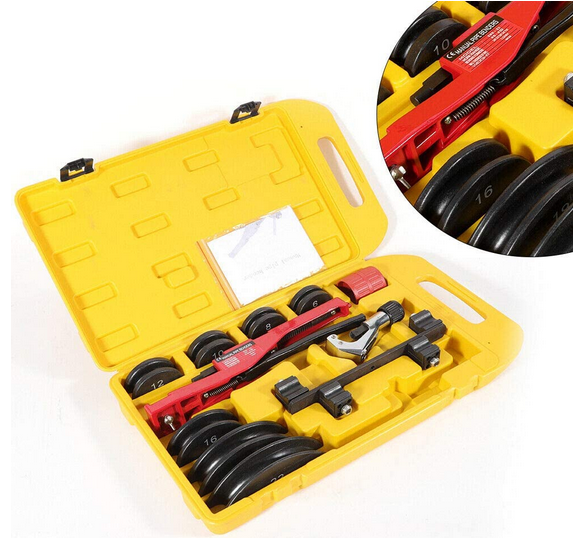 Manuell Rohrbiegegerät Rohrbiegemaschine Rohrbieger Werkzeug Satz 6-8-10-12-16-19-22MM