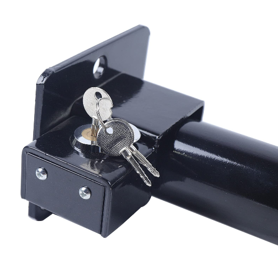 2xParkbarriere Parkplatz Schranke Sicherheitspfosten Poller abschließbar Einfahr