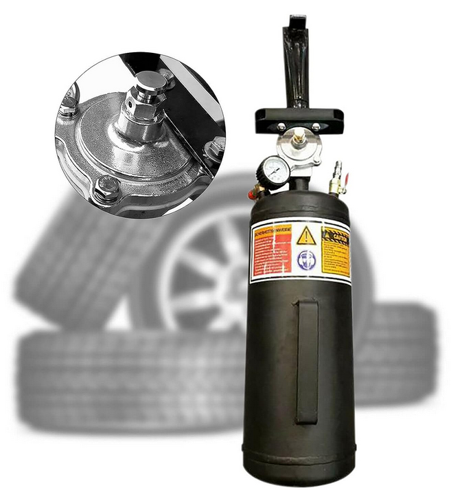 Reifen Reifenfüller Booster 3 Gallonen Reifenschockfüller PKW Reifenbooster Luftkanone Airbooster Luftkanone Befüllhilfe