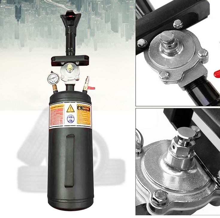 Reifen Reifenfüller Booster 3 Gallonen Reifenschockfüller PKW Reifenbooster Luftkanone Airbooster Luftkanone Befüllhilfe