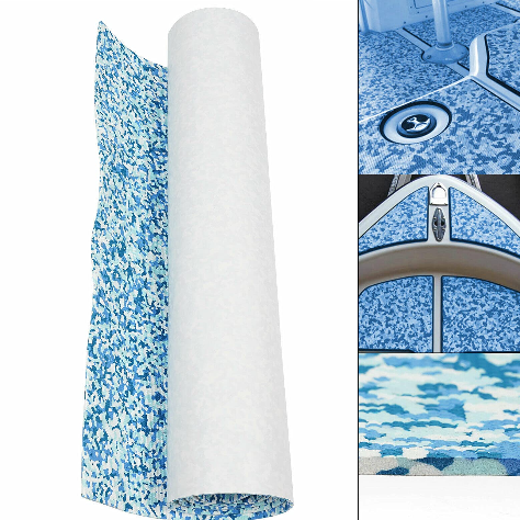 （Rot/Blau）90 x 240 x 0.6cm Eva-Schaum Deckbeschläge für Boote Yacht Marine