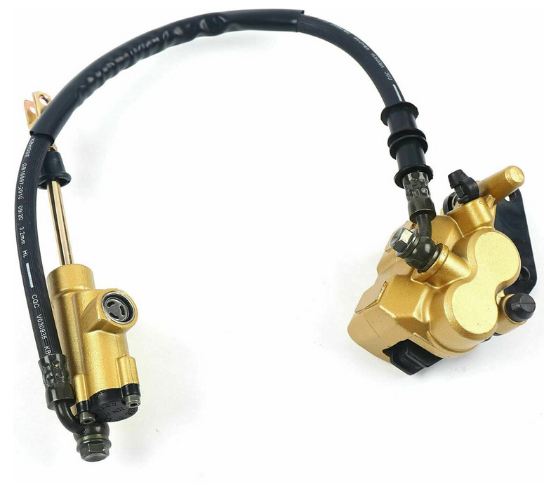 Hinten Hydraulik Bremsen Kit Scheibenbremse 4-Takt 49-125 CCM Bremse Scheibe