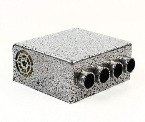 Armaturenbrettheizung Universal Vehicle Underdash Heater Mit Schalter 4 Ports+Copper Tube und Speed Switch