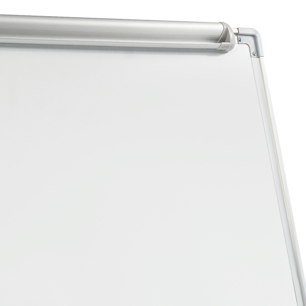 Einseitiges Zeichenbrett, höhenverstellbares Zeichenbrett, tragbares magnetisches Whiteboard – weißes Regal Einseitiges Zeichenbrett, höhenverstellbares Zeichenbrett, tragbares magnetisches Whiteboard – weißes Regal