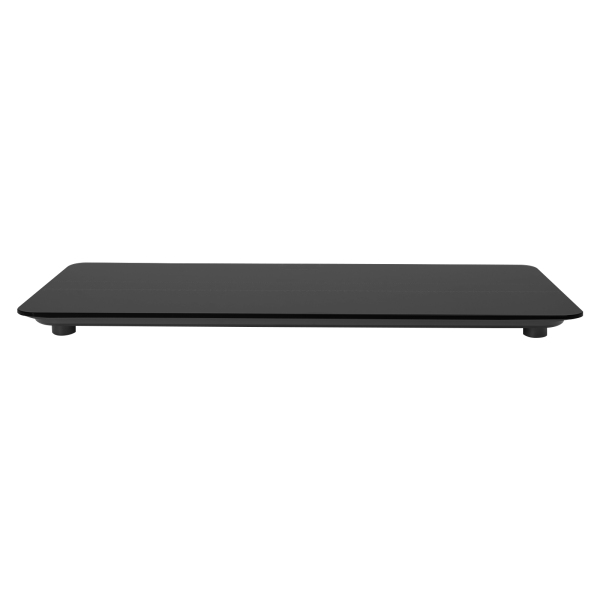 Elektronische Waage mit Waage (100 kg) – schwarz Elektronische Waage mit Waage (100 kg) – schwarz