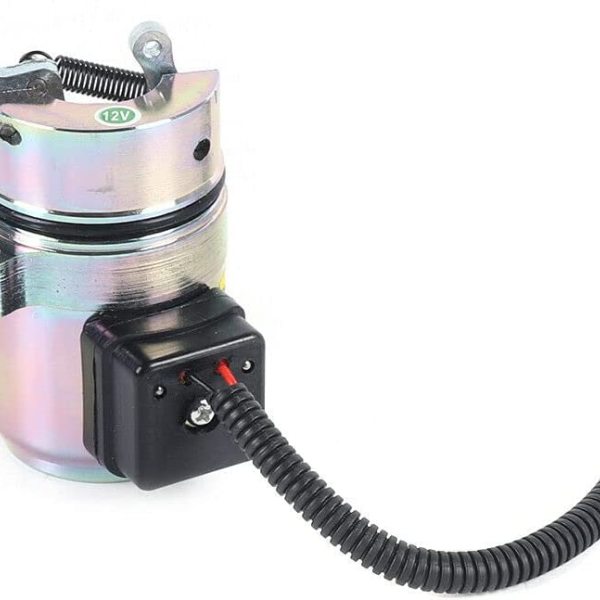 Magnetventil, 12V Profi Stopmagnet Absteller Abstellmotor Solenoid Abstellmagnet für F2L2011