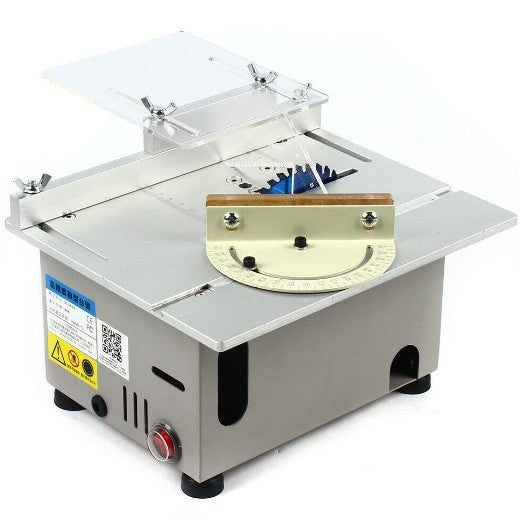 Tischkreissäge 96W Tisch Schneidemaschine Mini Tischsäge Kreissäge DIY Holzbearbeitung Tischkreissägen