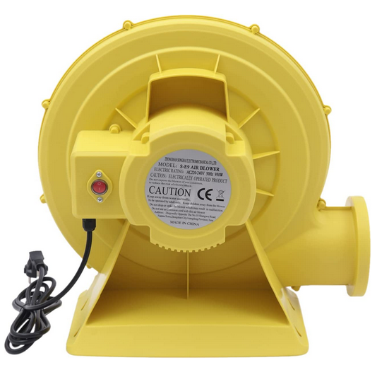 Hüpfburg Gebläse Luftgebläse 950W, Elektrisch Turbogebläse Druckgebläse Lüfter Radialgebläse für Schlauchboote