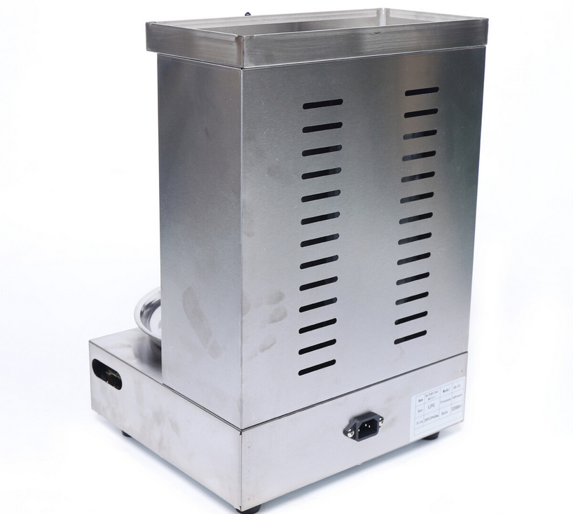 220V Dönergrill Vertikal Elektrisch-Multigrill aus Edelstahl