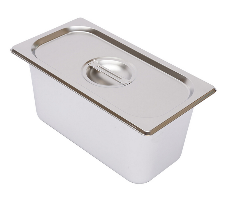 1/3 * 3 Satz elektrischer Lebensmittelwärmer 7L Edelstahl Warm-Wasserbad