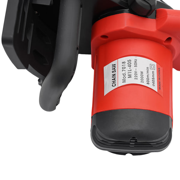 Kettensäge handgehaltenes 2000W Kraft Elektrokettensäge Motorkettensäge Baumsäge