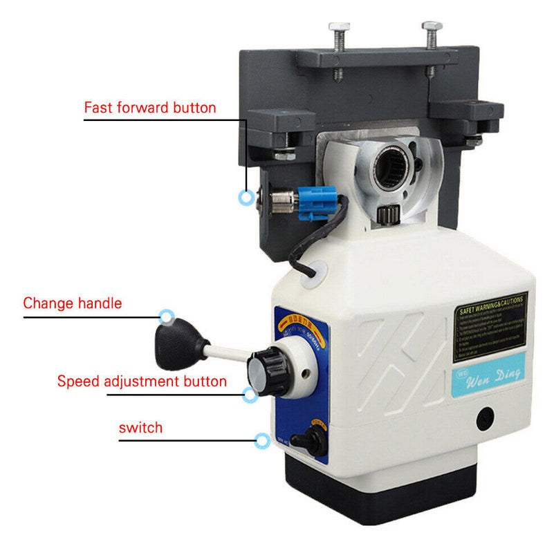 CNCEST Horizontale Schneidemaschine Al-310 95W Leise Richtungswechsel Schneidemaschine