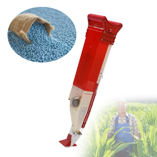 Haushaltseffizienter Düngerstreuer Gemüse Mais Erdnuss Applikator Handheld