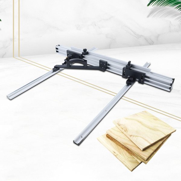 Tischkreissäge mit Feineinstellungsknopf Aluminiumlegierung Tischsägen Schiebegriff