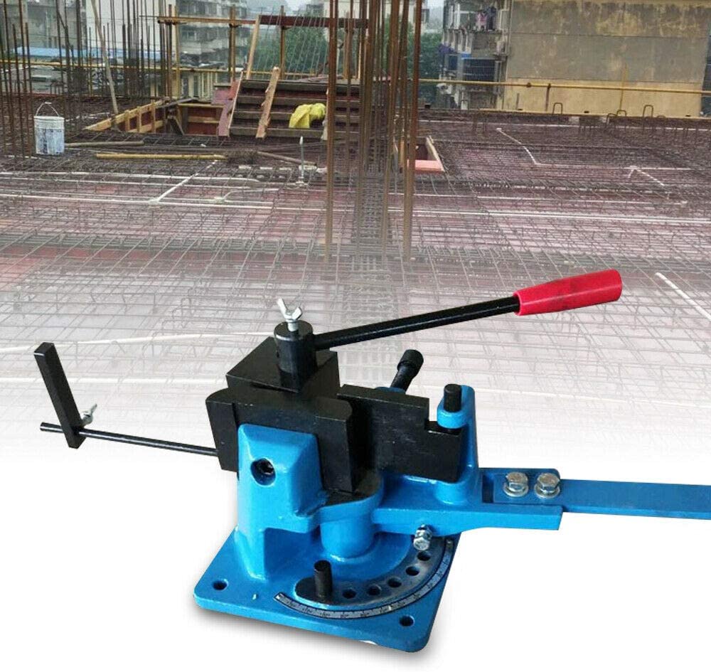 Manuelle Rohrbiegemaschine Winkelbieger 0-120 Grad Biegewinkel Flachstahl Rundstahl Vierkantstahl