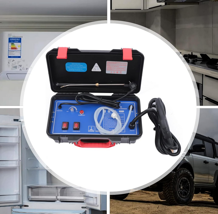 3000W Tragbar Handdampfreiniger Dampfsauger Handgerät