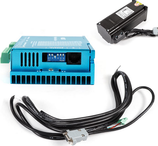 Closed Loop Stepper Motor NEMA 23 3.0Nm 4A Schrittmotor mit Treiber HBS57 Kit