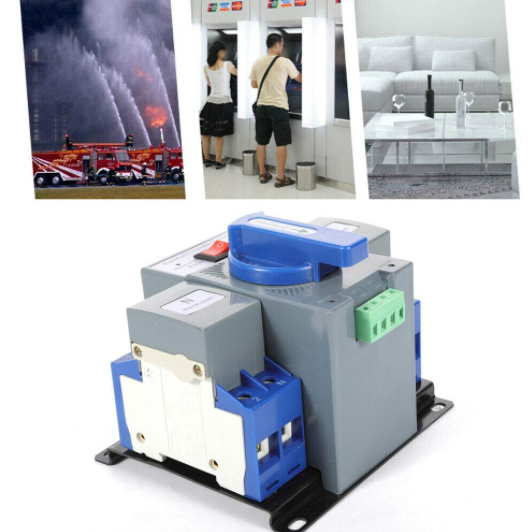 63A 2P Dual Netzteil Automatischer Umschalter Transferschalter Leistungschalter