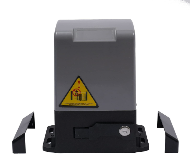 220V Elektrischer Schiebetorantrieb Toröffner mit 2 Fernbedienungen