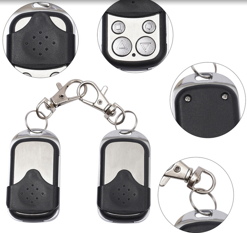 2 Stück Fernbedienung für Elektrischer Schiebetorantrieb Toröffner Torantrieb