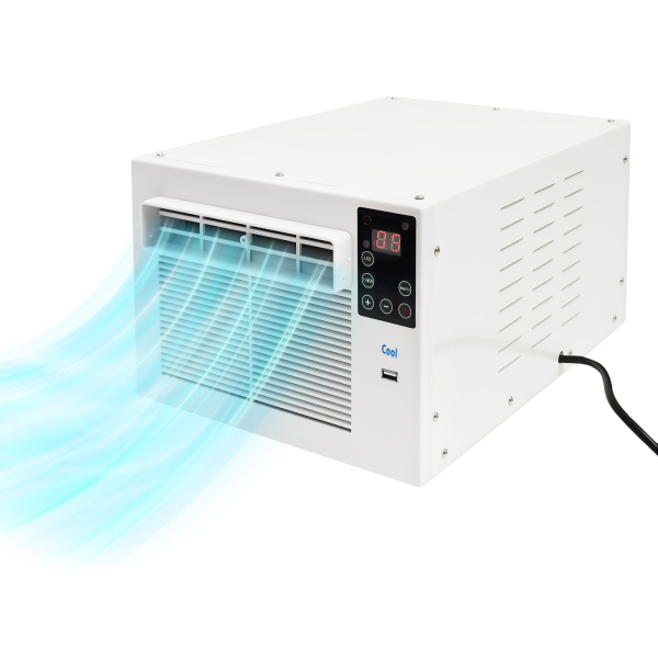 Tragbare Mobiles Klimaanlage Kompakt Ventilator Klimagerät Luftkühler 280W 220V