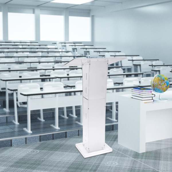 Acryl Podium Plexiglas Mobiles Stehpult aus Acryl Tragbares Rednerpult Kirche