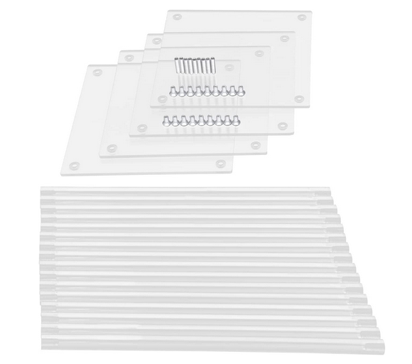 Acryl Blumenständer Hochzeit Acrylvasen 100cm Blumenvasen für Tische, Hohe Blumenvasen Deko, Tafelaufsätze für Tische, 2er-Set