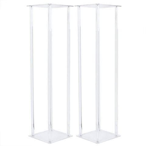 Acryl Blumenständer Metall Vase Stand