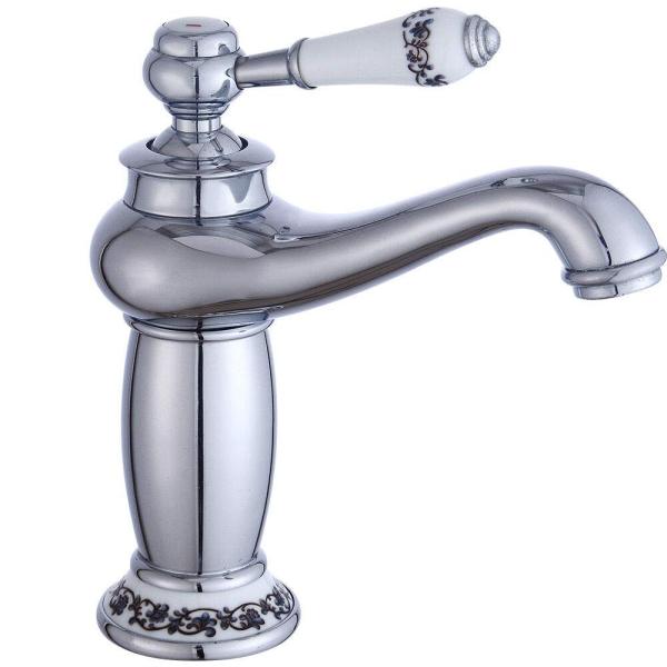 CNCEST Retro elegant Klassischer Einhebel Waschbecken Wasserhahn