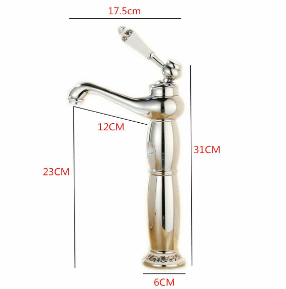 Retro Wasserhahn Bad Waschtischarmatur Mischbatterie kit