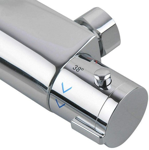 Thermostat Bad Armatur Duscharmatur Wasserhahn Brausearmatur für G3 / 4 Schläuche geeignet