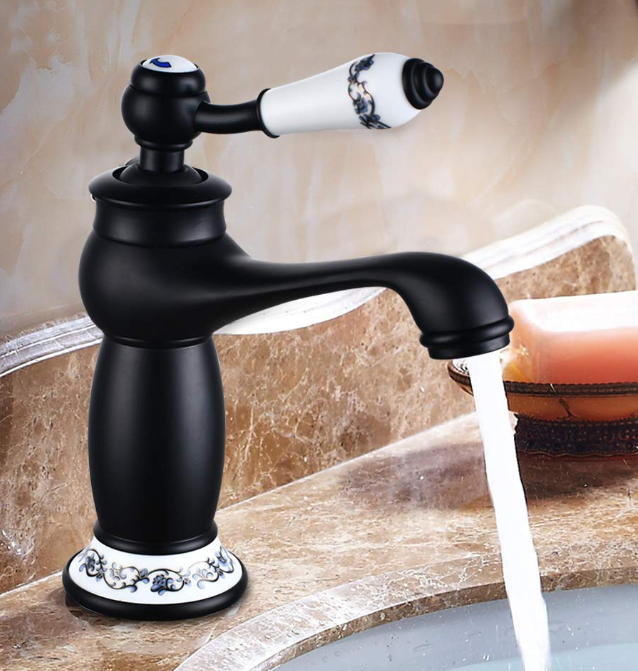 Waschtischarmatur Badarmatur Retro Einhebel Wasserhahn Mischbatterie Waschbecken