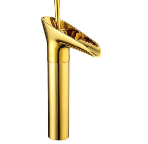 Retro Gold Waschtisch-Armatur Waschbecken Bad Wasserhahn Waschbeckenarmatur Einhebelmischer Badarmatur