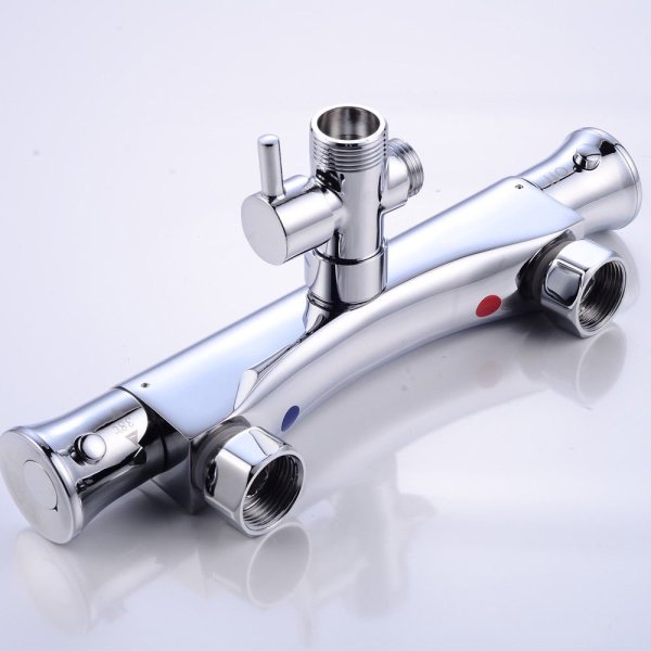 Thermostat Duscharmatur Wannenarmatur Chrom