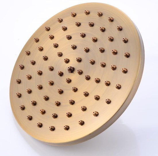 Retro Duschset, Antik Messing Duschsystem, Wasserhahn Messing Antik Mit Höhenverstellbar Umfassen Handbrause