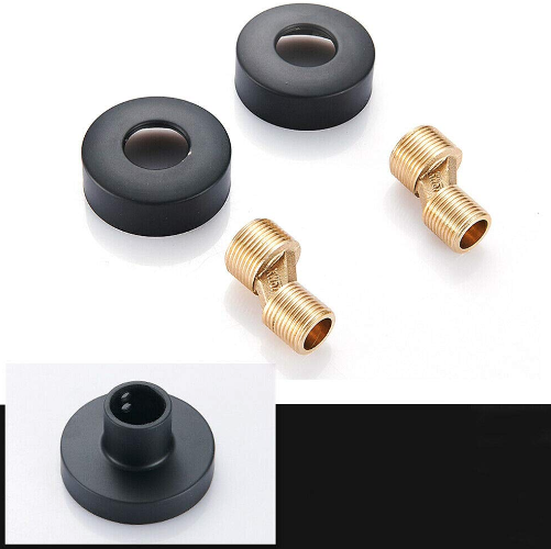 Retro Schwarz Bad Duscharmatur Duschsystem mit Handbrause