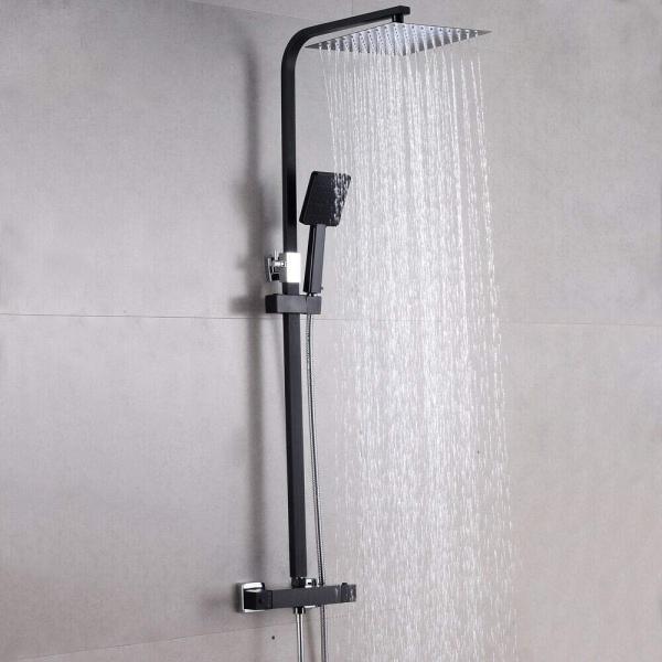 10-Zoll-Duschset Thermobad Wasserhahn Duschmischer
