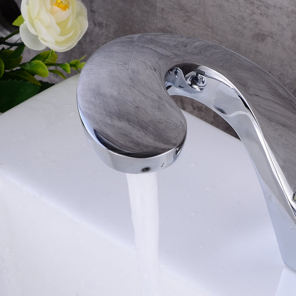 Waschtischarmatur Wasserhahn Chrom Badarmatur Einhebelmischer Mischbatterie