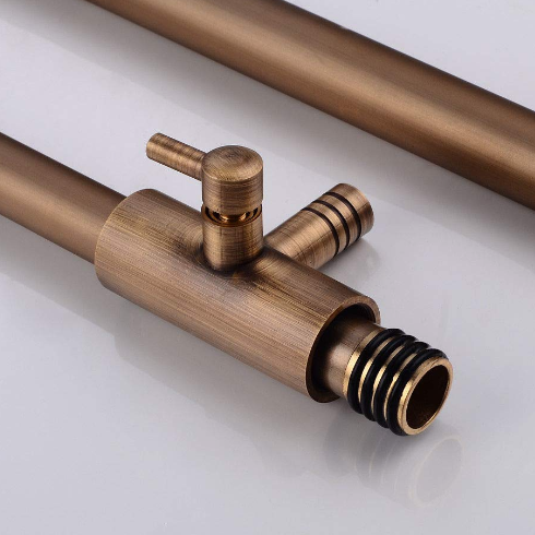 Komplette Retro Duschset Badewannenset Duschkopf Duschkopf Wasserhahn