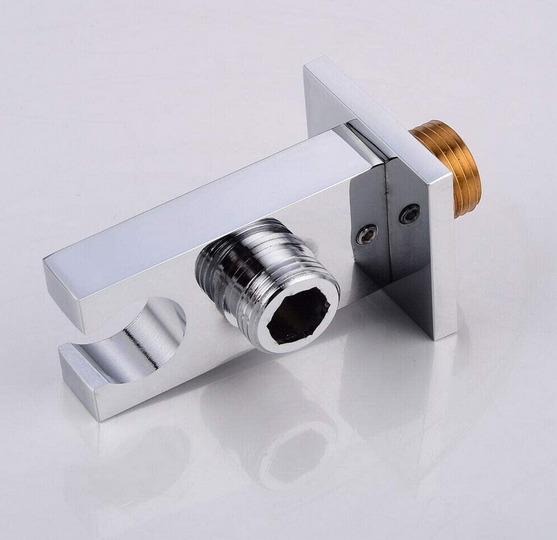 30 * 30cm Quadratisch Duschset mit LED Regen Kopfbrause und Handbrause