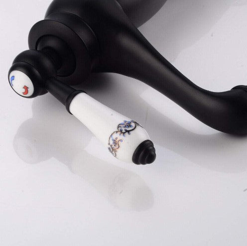 Retro Einhebel Waschbecken Wasserhahn Küche & Bad Armatur Mischbatterie