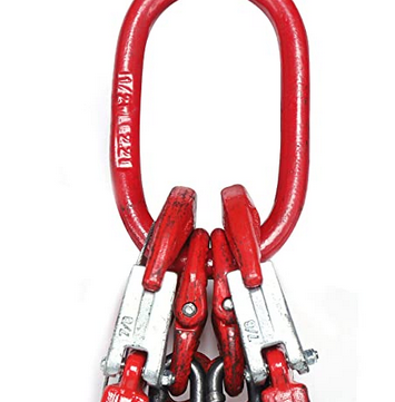 2T Kettengehänge 2-Strang Legierter Stahl Anschlagkette 2M 8MM