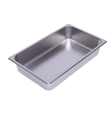 Edelstahl Behälter Gastronormbehälter Stapelbar 6 Stück Tiefe 60mm Dampftischpfannen 1/1 Hotel Food Chafing Dish