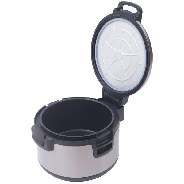 Reiskocher Reiskochtopf Gemüsegarer Schwarz Schnelles Aufheizen Reiswärmer Schwarz 19L/20Qt 100W Non-stick Inner Pot Stainless Steel Reiskocher Reiskochtopf Gemüsegarer Schwarz Schnelles Aufheizen Reiswärmer Schwarz 19L/20Qt 100W Non-stick Inner Pot Stainless Steel